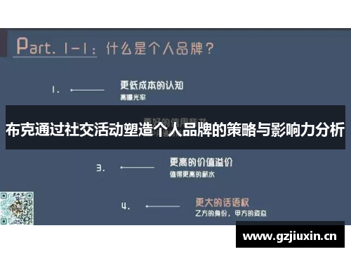 布克通过社交活动塑造个人品牌的策略与影响力分析 布克通过社交活动塑造个人品牌的策略与影响力分析